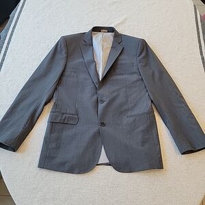 BROOKS BROTHERS Jacket Men's 40R Explorer Gray Regent Wool Blend 2-Button Blazer